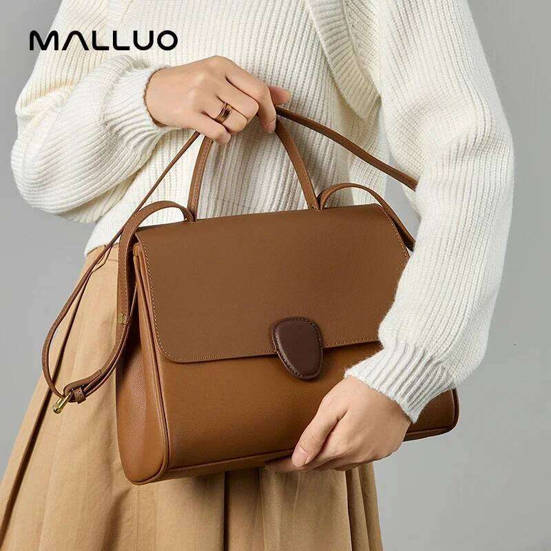 Women Large Capacity Cow Genuine Leather Handbag Retro Cowhide Shoulder Messenger Bag Female Clutch Tote Bags New