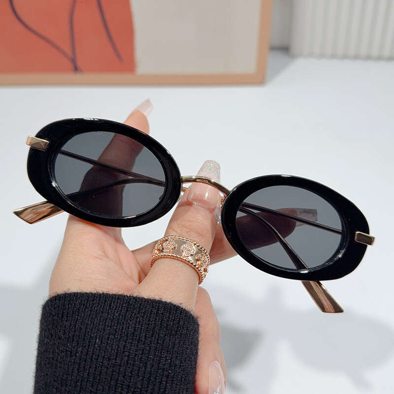 DHcollections 2025 Oval Sunglasses for Women - UV400 Protection, Fashion Small Frame, Trendy Pink & Leopard Styles (6 Colors)