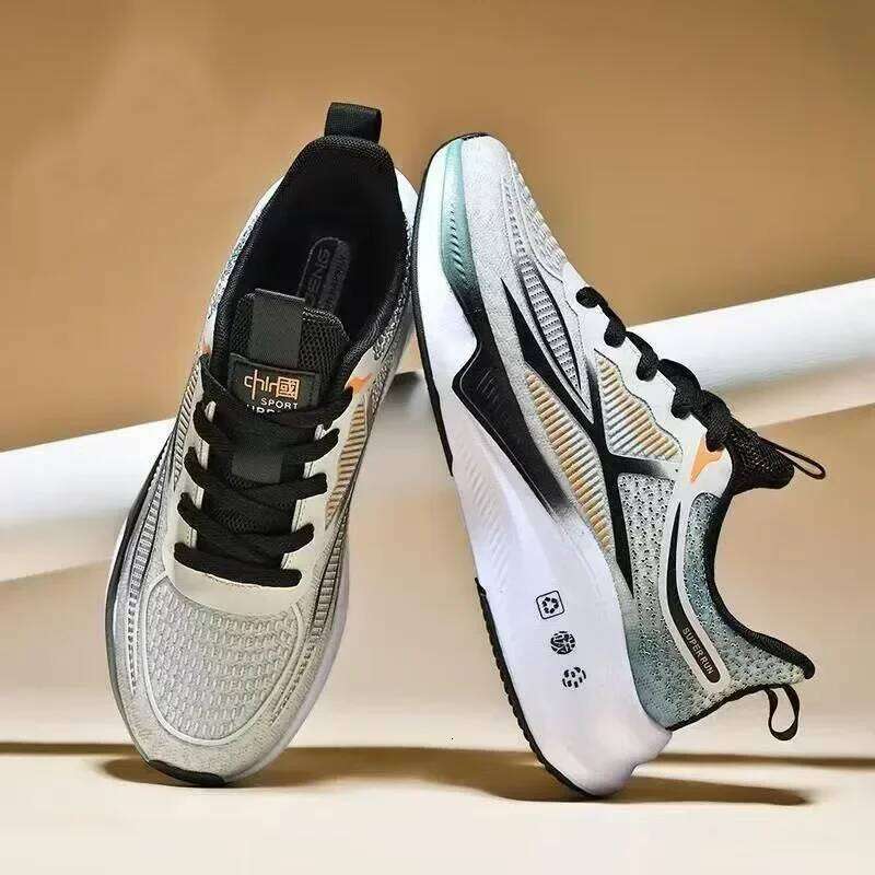 Running Walking Men's Shoes - Lace-up, Lightweight, Comfortable & Breathable Tennis Sneakers
