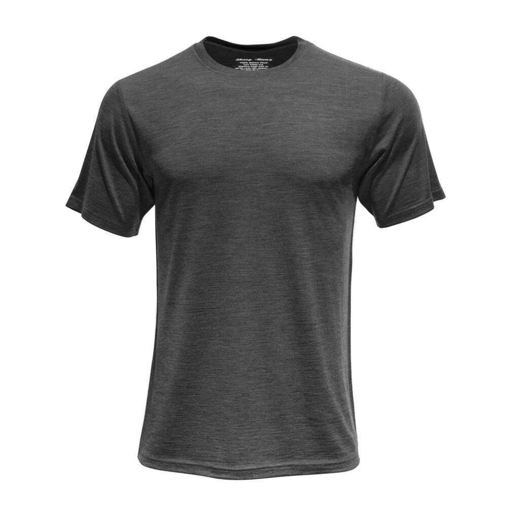Shirts For Men Solid Color 180gms Lightweight Merino Wool Short T Shirt 7Color Breathable Wicking Cool Sleeve Tee