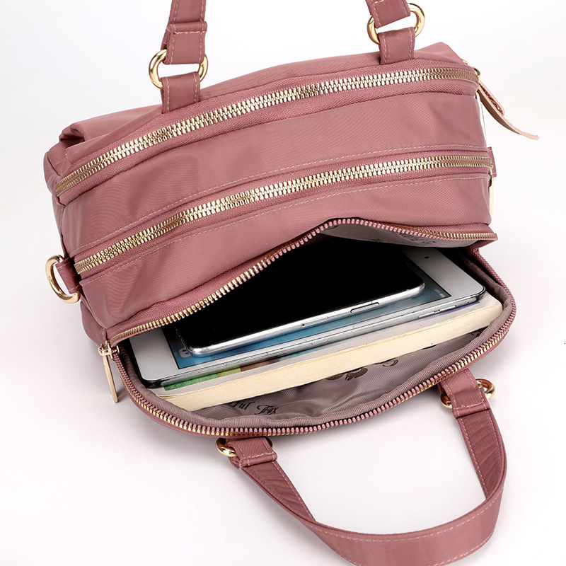 Colorful Fox Autumn New Large Capacity Shoulder Water-Resistant Nylon Multi-Layer Crossbody Women's Fashion Bag ddmymoon