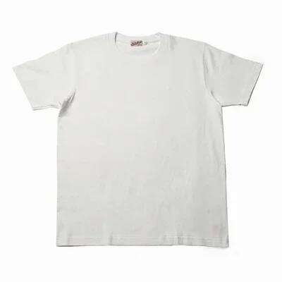 Non Stock 260g Seamless Tubular T-Shirts USA Cotton Crew Neck Short Sleeve Tee