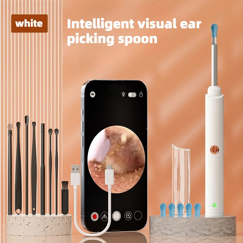 Ear Cleaner Wax r Tool Smart Visual Sticks Otoscope Earpick Endoscope Earring Personal Health Care 250726
