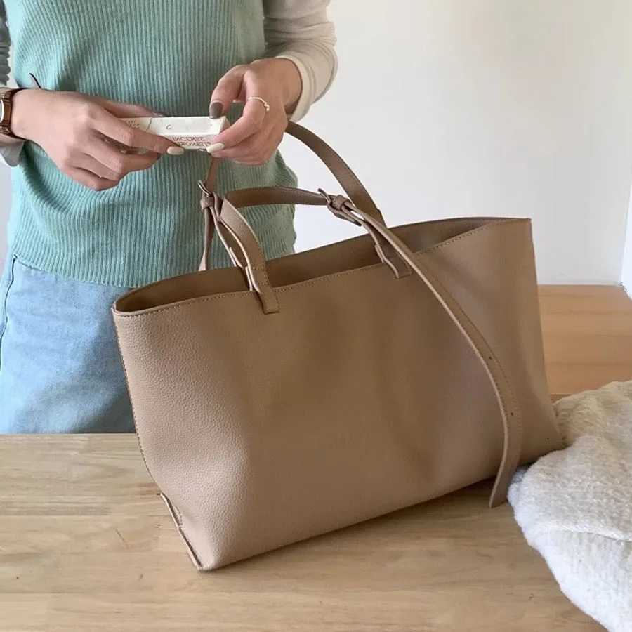 Soft Wen Tote Bag PU Leather Shoulder Bags for Wen NEW Handbags Large Shopper Purses Y250730