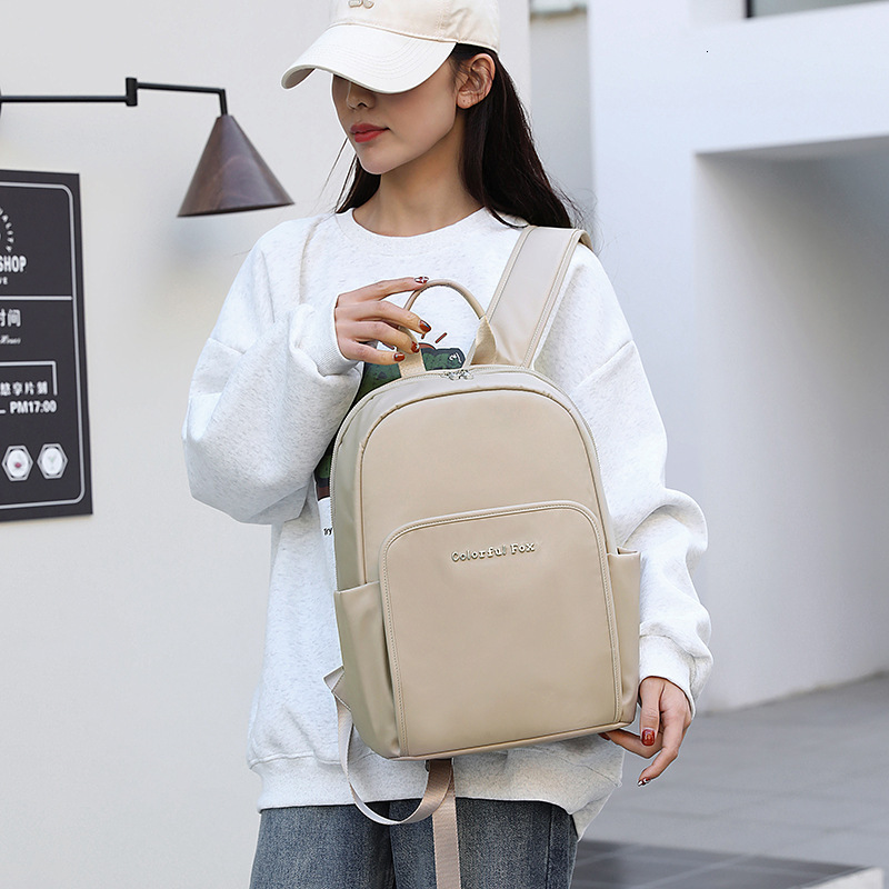 Colorful Fox New Computer Men's Large Capacity Travel Backpack Women's Korean Version Trendy School Bag ddmymoon