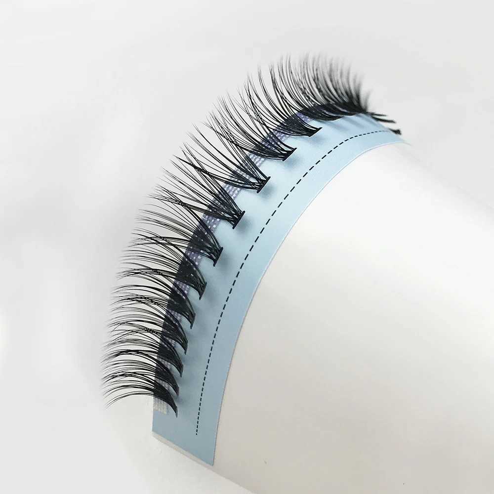 100 Bundles Cluster Eyelash Natural Hair Individual Eyelash 20D/30D Faux Mink DIY Ready-made Fans 8-16 MIX Lower Fake Eyelash Z250730