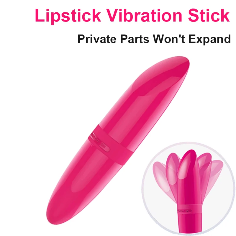 Waterproof Electric Bullet Vibrator Massager Battery Sex Toy for Women Lipstick Shape Vibrator MS-1707