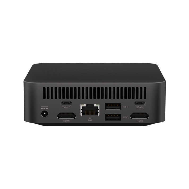 New 12th generation N100 mini computer for home office N5095A for living room entertainment portable miniature small computer X250602