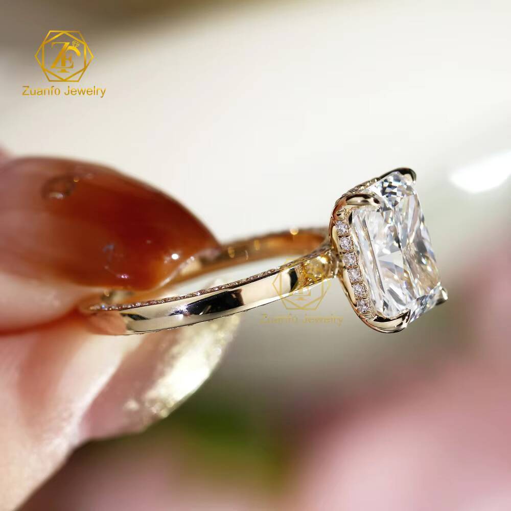 Lab Grown Synthetic Diamond Ring for Special Occasions Jewelry Piece Highlighting Unique Diamond Ring