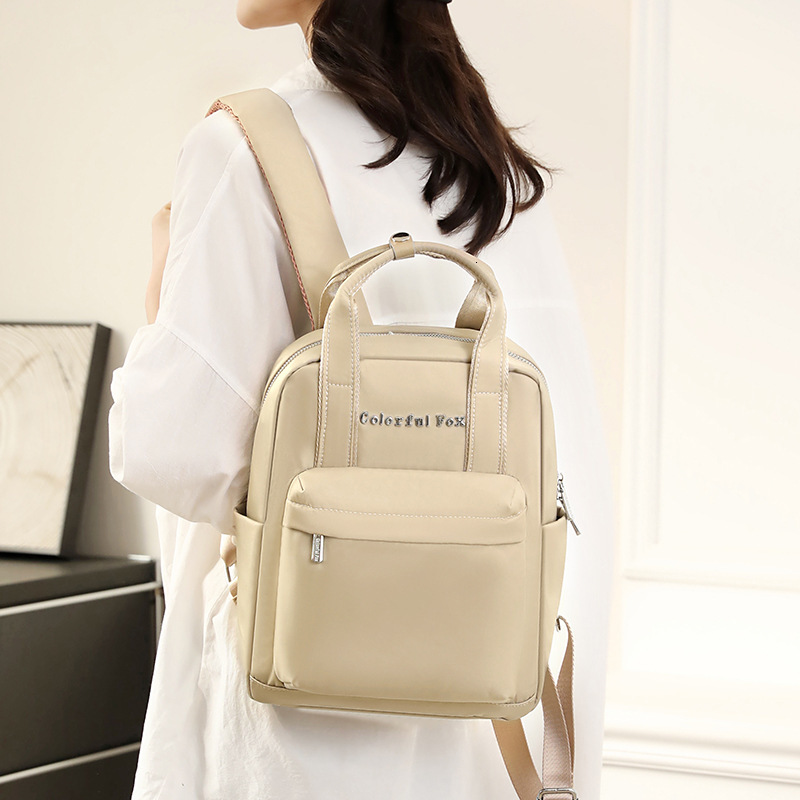 Colorful Fox Women's Large Capacity Backpack Outdoor casual Travel Bag ddmymoon