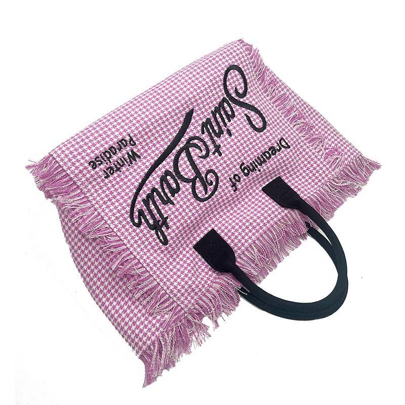 Exquisite Women's Tote Lightweight Brand Design Fashionable High Quality Shoulder Bag Casual Daily Tassel Handbag