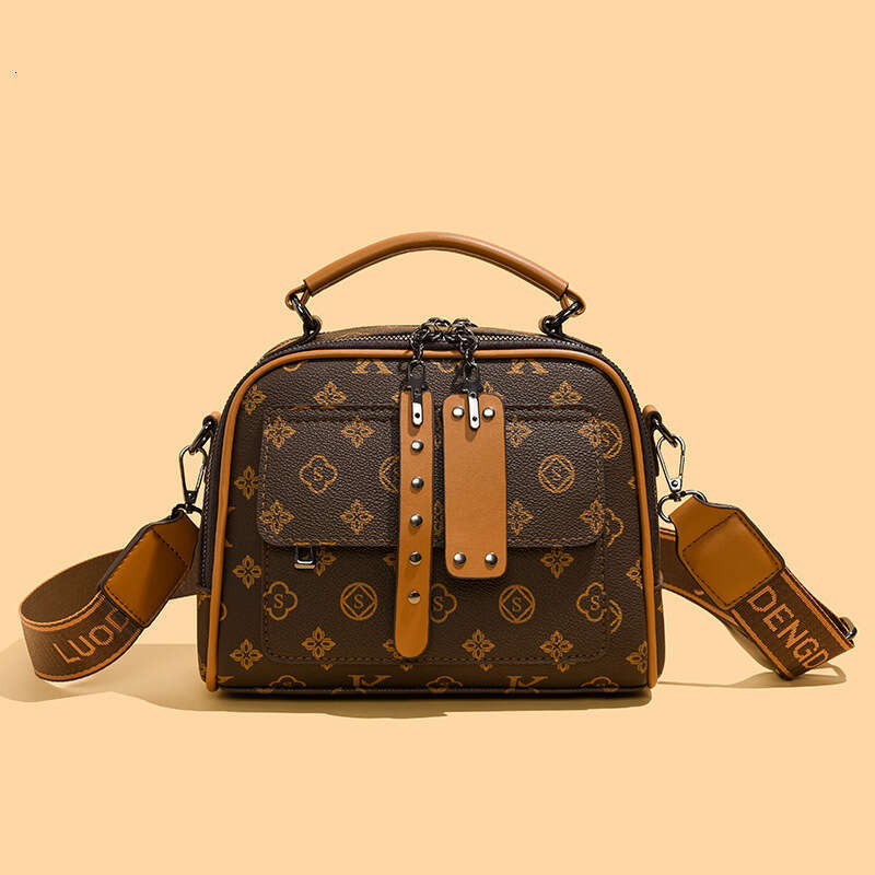 Fashion Versatile High-End Bag Multi-Layer Practical Niche Design Women's Handbag Crossbody