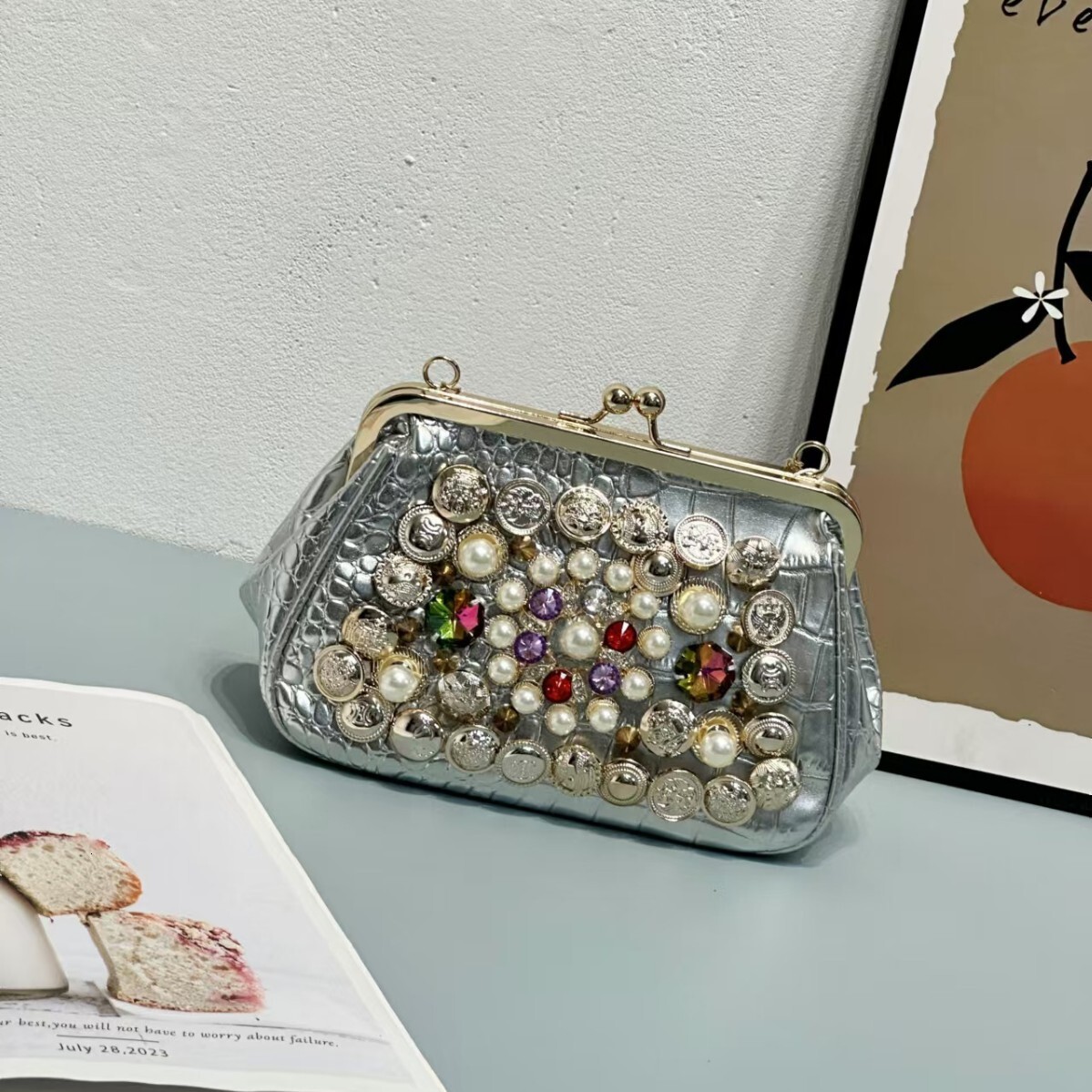 2025 New Fashion Style Handmade Button Crossbody Bag ddmymoon