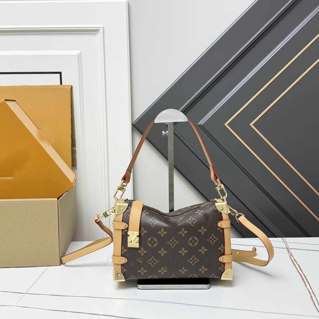 Designer Luxury Box-Suitcase Travel Tote with Contemporary Design