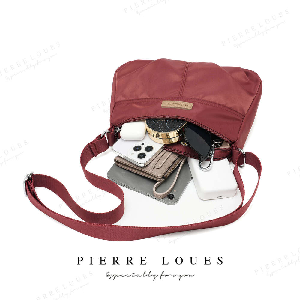 New Sports Wide Strap Oxford Cloth Crossbody Sense of Design Niche Minimalist Large Capacity Shoulder Bag