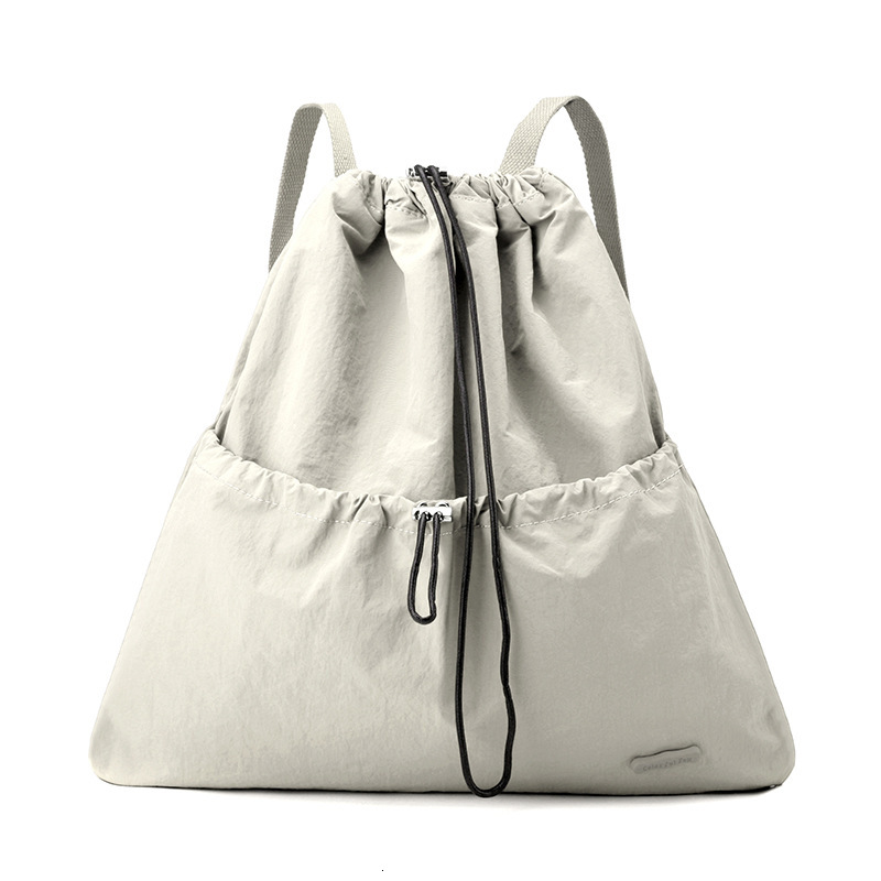 Colorful Fox Korean Version Niche Daily Casual Lightweight Sports Drawstring Backpack Commuting Student School Bag ddmymoon