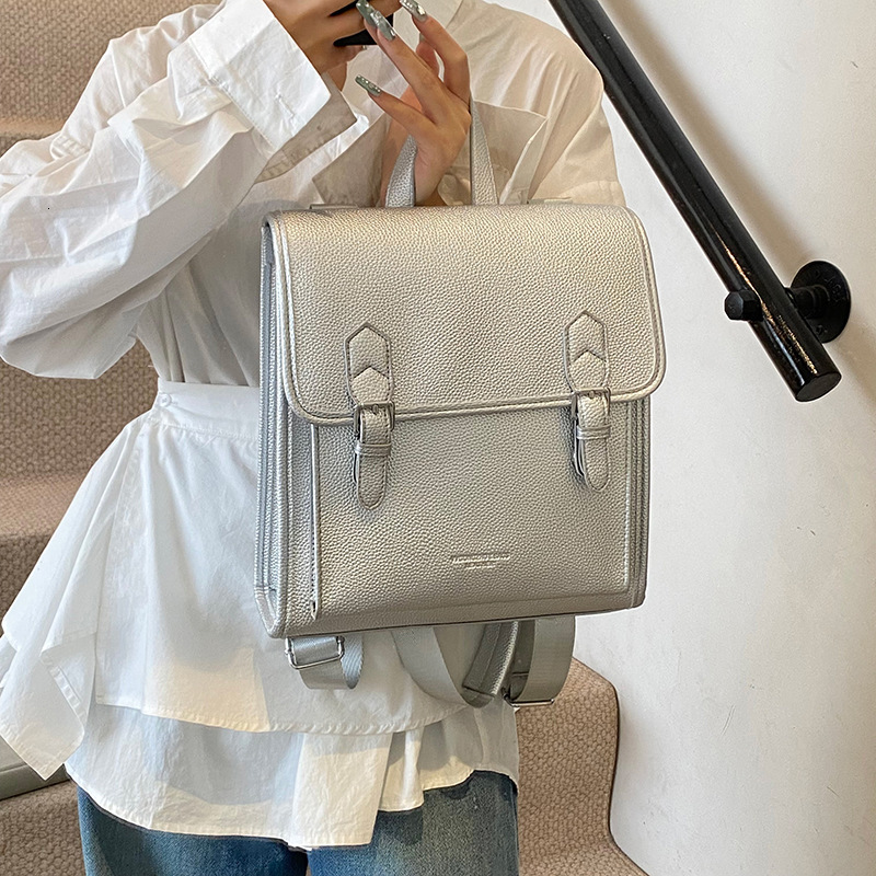 2025 Designer's New Fashion Academy Style Backpack Single Shoulder Crossbody Bag