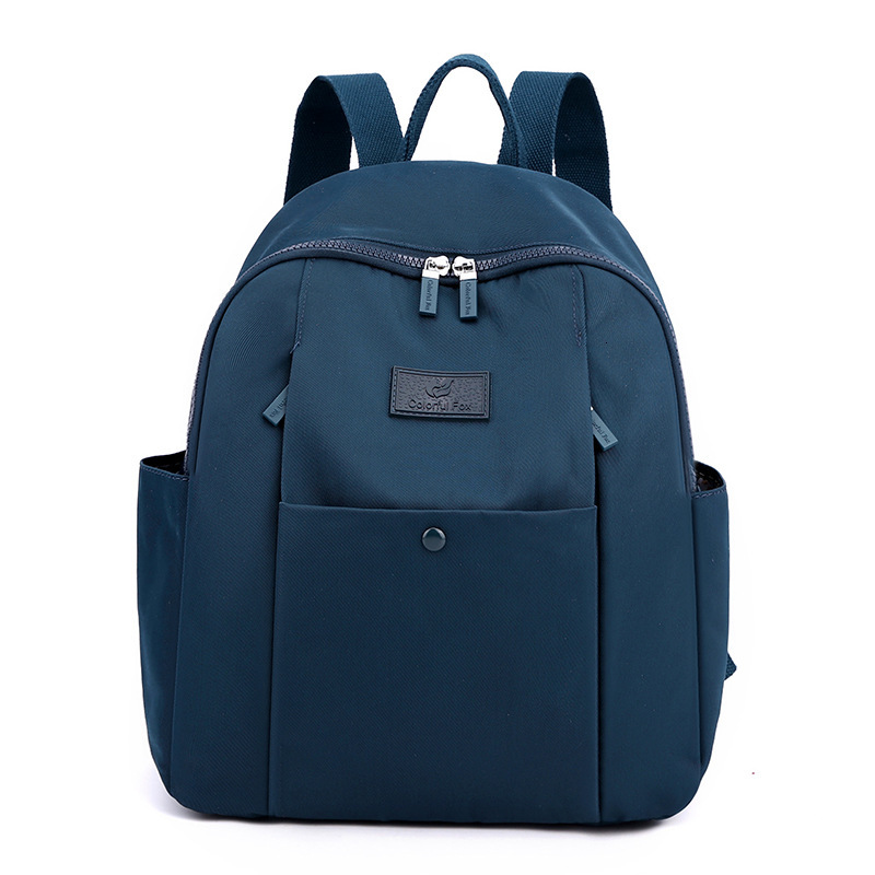 Women's Multi-Layer Portable Backpack Korean Style Trendy Water-Repellent Nylon Travel Large Capacity Bag ddmymoon