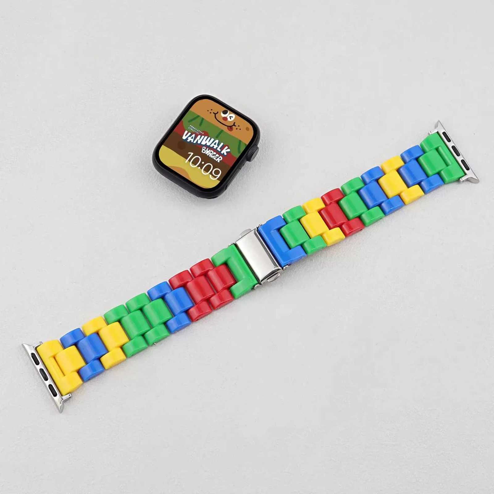 Prum Smart Bands Durable Stylish Strs for ple i - Best Replacement Bands color mixed building block Y250730