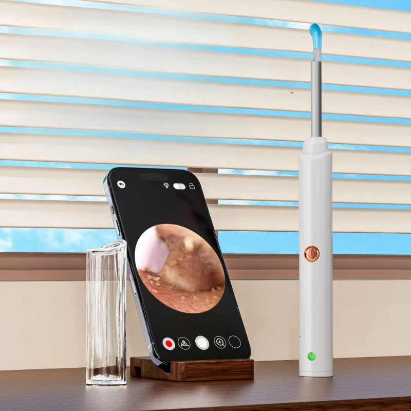 Ear Cleaner Wax r Tool Smart Visual Sticks Otoscope Earpick Endoscope Earring Personal Health Care 250726