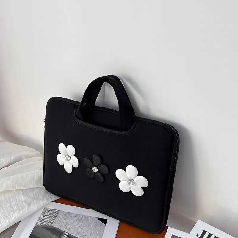 13.3 15 15.6 16 Inch Cute Flowers Laptop Bag for MacBook Air 13.6 Pro14 Dell Huawei Xiaomi iPad 11 12.9 Shockproof Notebook Bag y250730