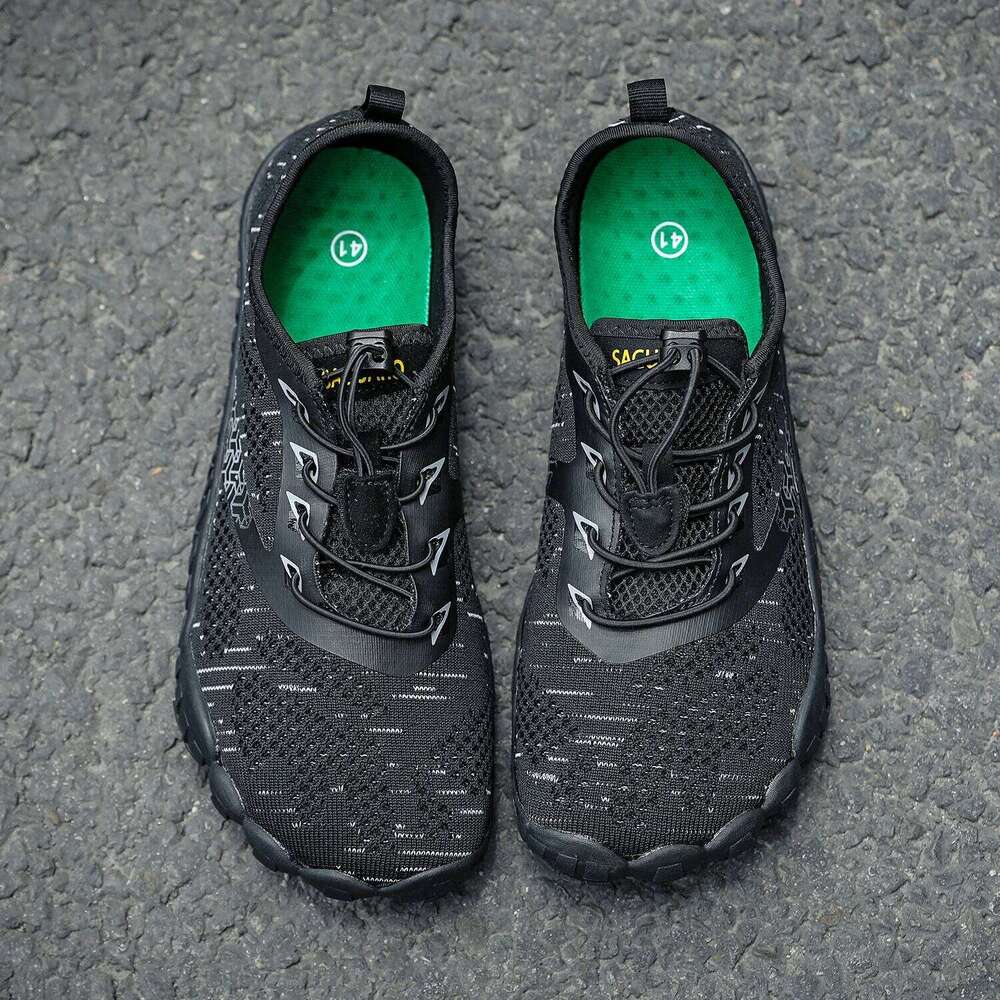 Wide Toe Zero Barefoot Mens Minimalist Water Shoes Breathable for Walking Rock Climbing Wrestling Trail Running Sneakers