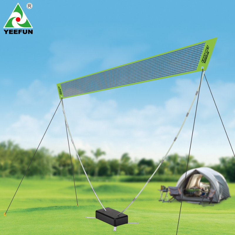 Portable Folding Badminton Court with Easy-to-Pack Design