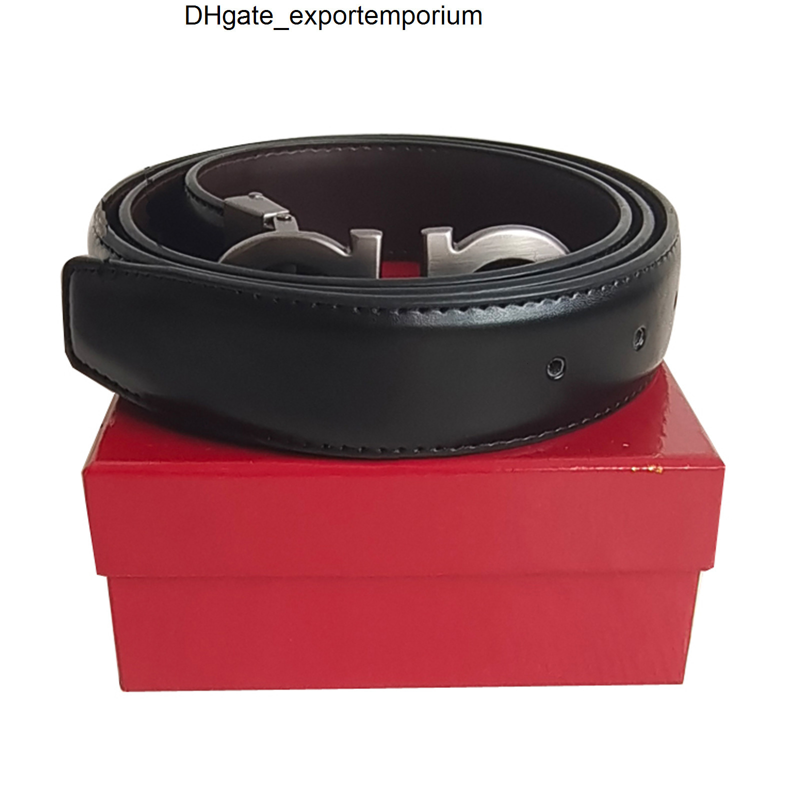 ferragamobeltly ferragomolies Men Belt Designer Belts Smooth Buckle Real Leather Luxury Black Belt for Men Fashion Classic Strap 0WFB