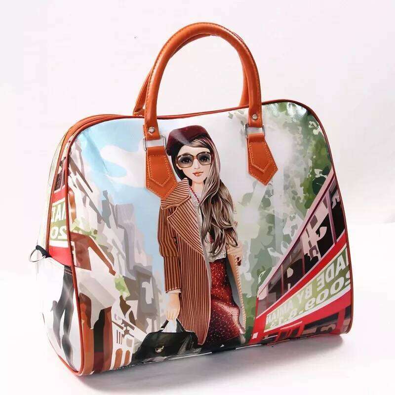 Hot Sale Famous Brands Women's Cartoon Lage Travel Bags Large Bag For Women Spain Bolsos Zl99