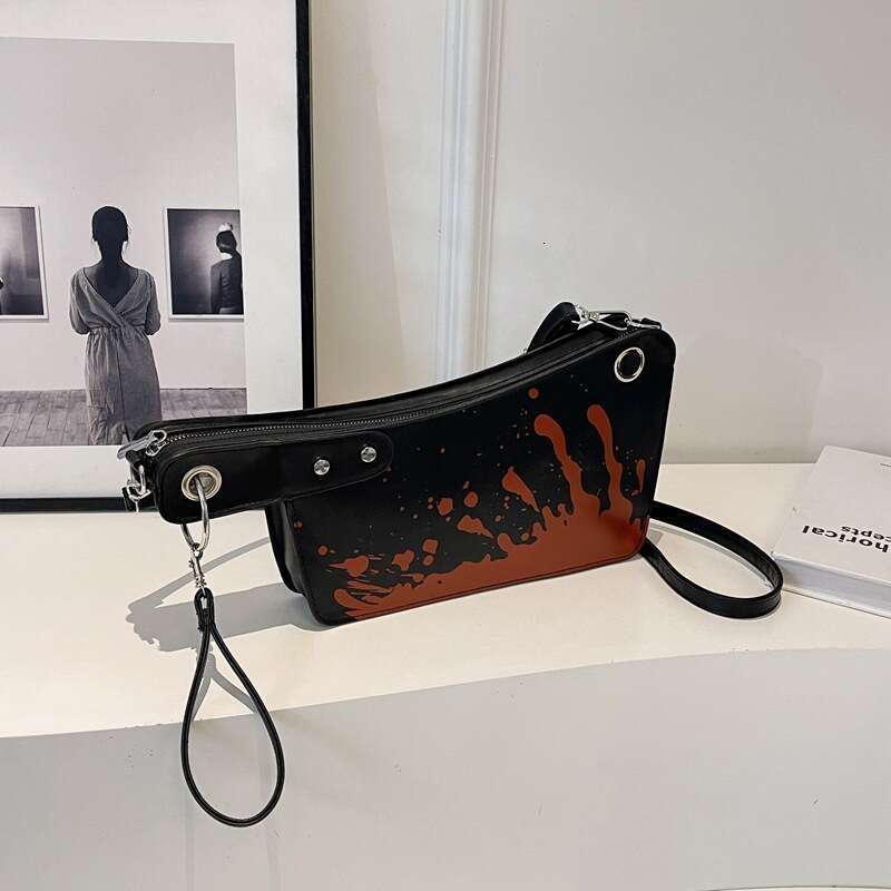Trendy New Creative Personality Design Halloween Women's Clutch Handbag Crossbody Bag