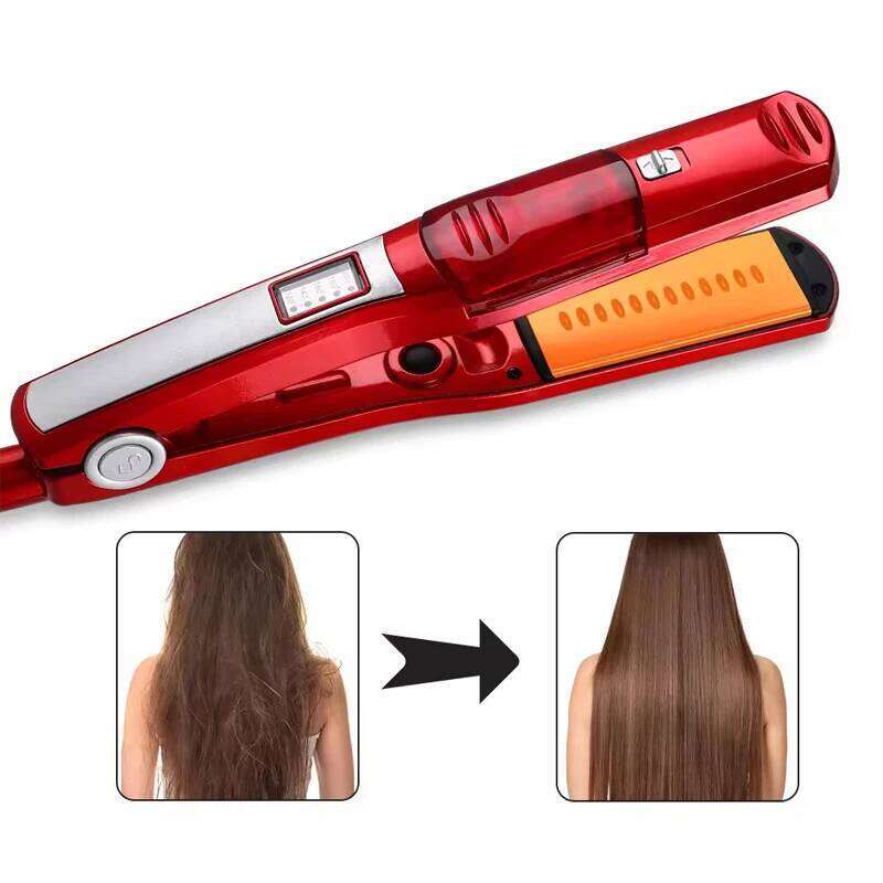 Straightener Straightening Irons Brush Steam Flat Perfect Protection of Straight Hair Iron