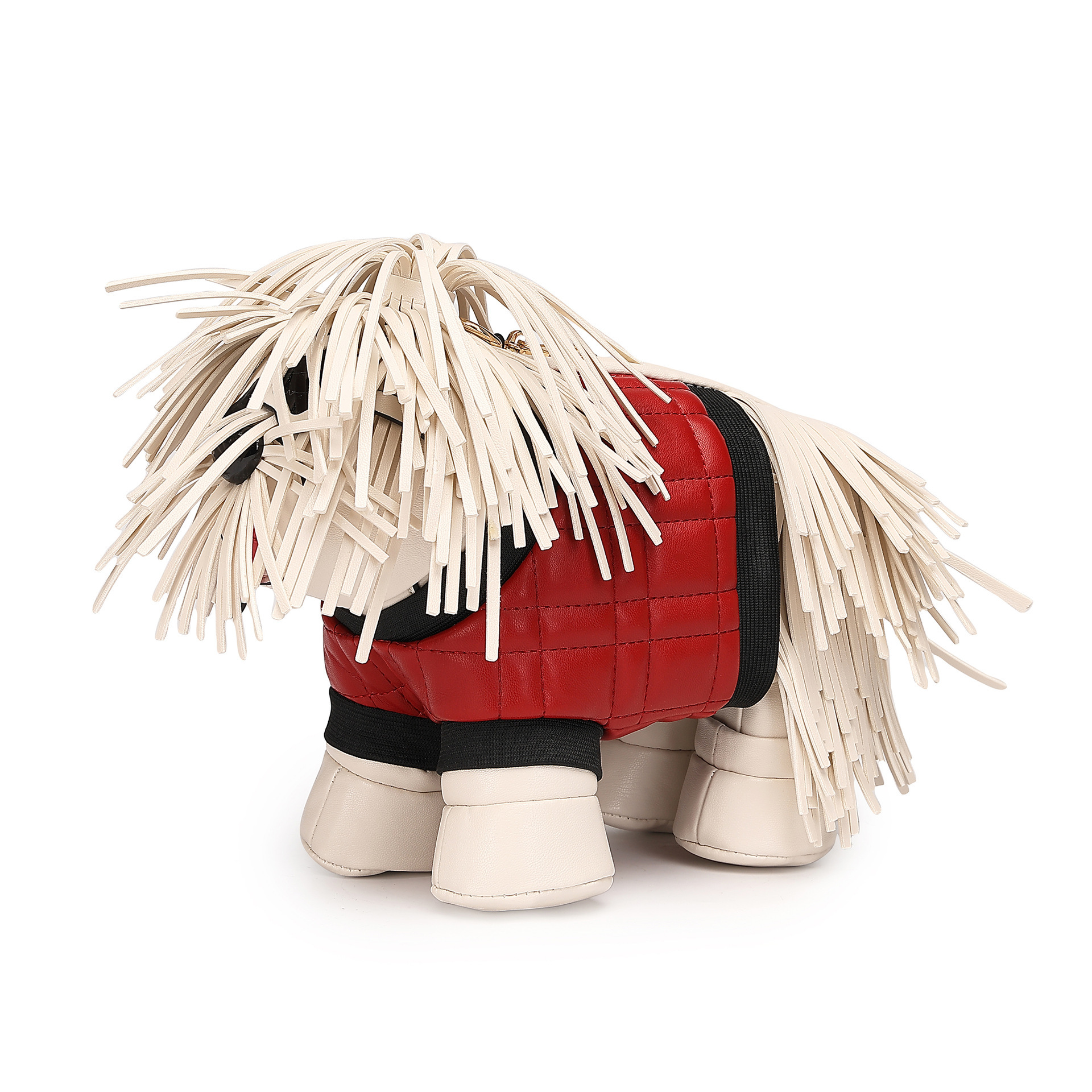 New Fashion Creative Cute Tassel Chow Puppy Single Shoulder Crossbody Quirky Personality Trendy Women's Bag ddmymoon