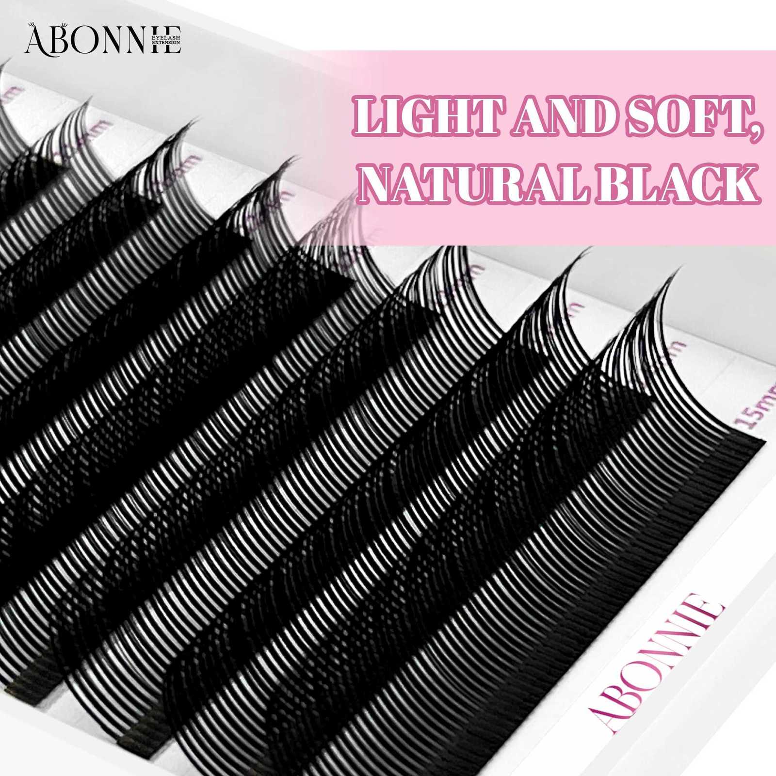 5D Flower Wet Lash Extensions Individual Lashes Brown Volume Soft 5D Flowering Fairy False Easy Fans Volume Eyelashes Z250730