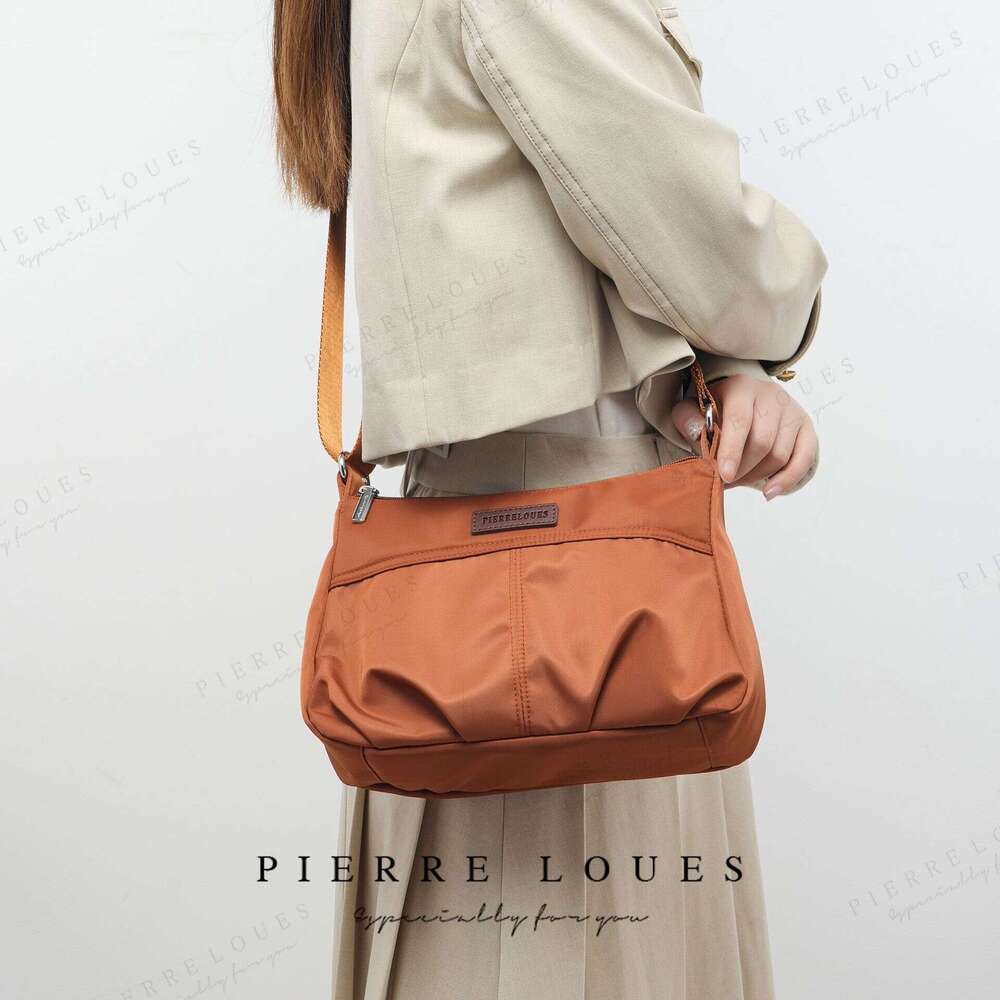 New Sports Wide Strap Oxford Cloth Crossbody Sense of Design Niche Minimalist Large Capacity Shoulder Bag