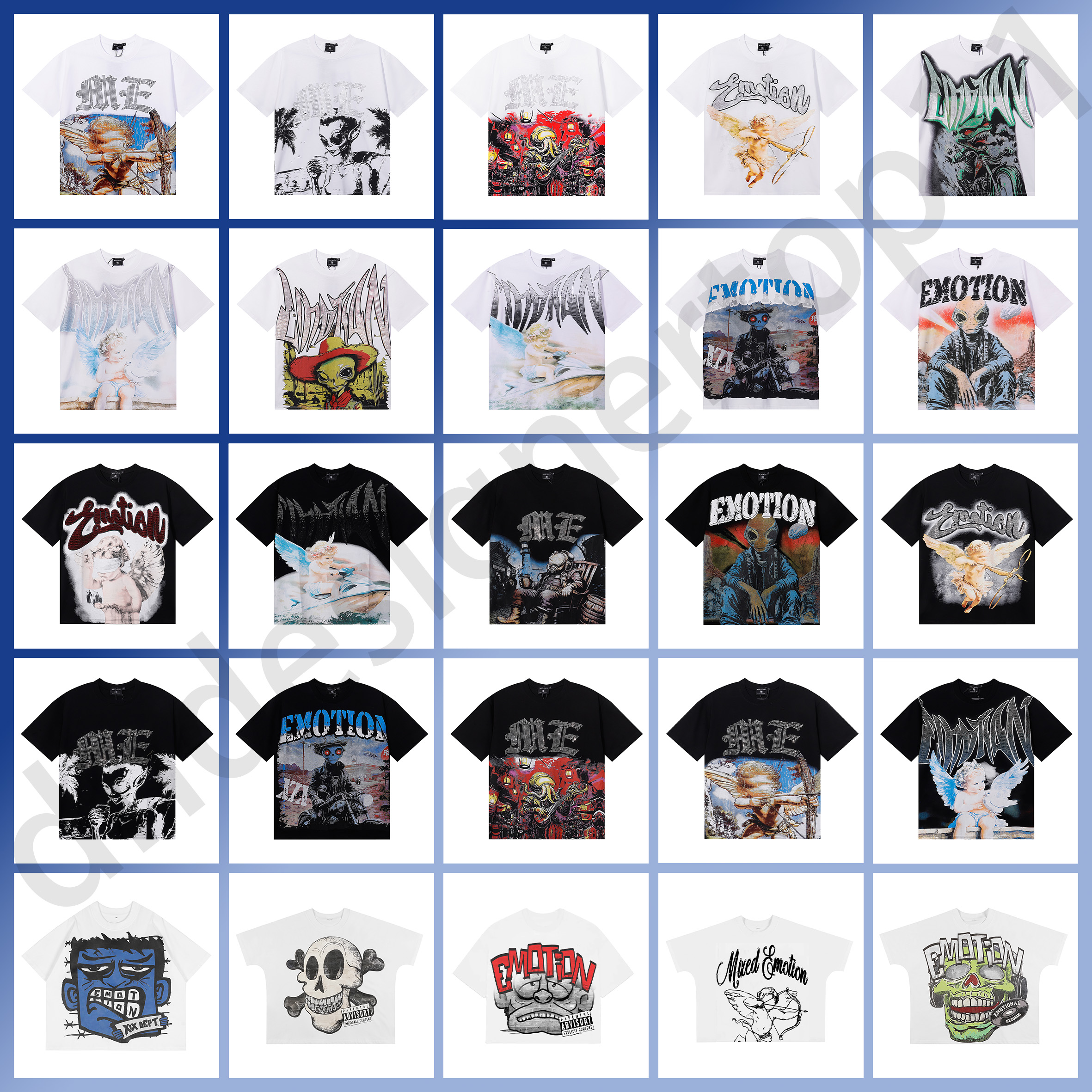 mixed emotions tshirt emotion shirt short sleeve shirt Men Women High Quality Streetwear Hip Hop Fashion T Shirt shirt classic graphic tee us r size S-XL