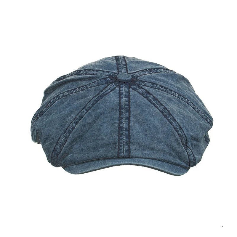 Painter Denim Material Star Anise Berets Unisex sboy Hat Mens High Quality Womens Model Catwalk Golf Outdoor Caps BL04 250729