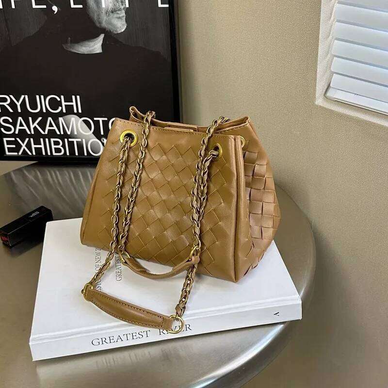 Classic Women's Elegant Tote Bag Leather Crossbody Handbags Brand For Ladies Designer Style MDNG