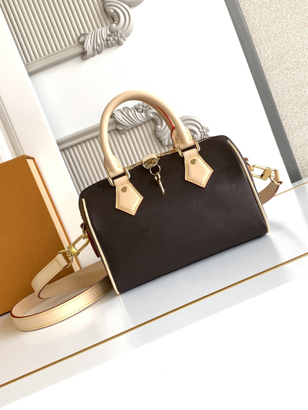 10A Mirror Quality shoulder bag Boston bag designer handbag 20cm Classic pillow bag women Crossbody bag Luxury Purse mini Handbags