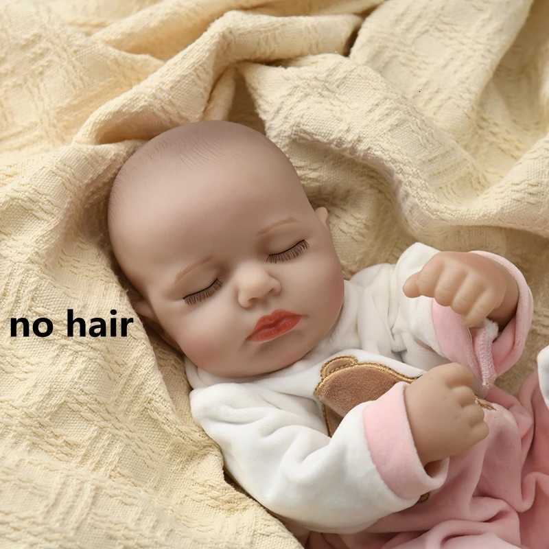 16 Inch 40cm Loulou Full Body Soft Vinyl Girl Reborn Baby Doll Lifelike Bebe Reborn Doll Toys Realistic Baby Doll Toys XJ250730