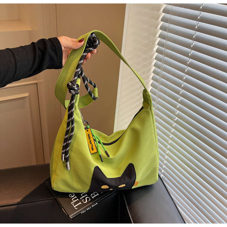 New 2025 Cat Single Shoulder High-End Handheld Large Capacity Crossbody Bag Unique Design