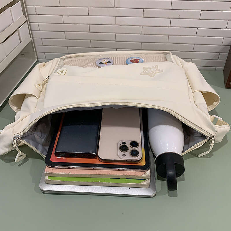 Versatile High-Value Single Shoulder Crossbody Ins College Style Soft Girl Bag Backpack