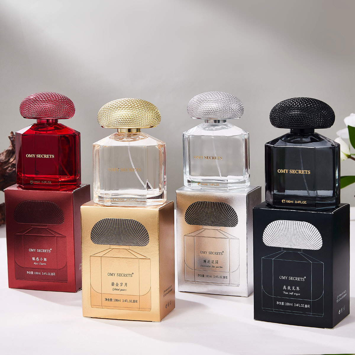 Explosive True Self Unbounded Perfume Gilt Years Fu Qi Fragrance Perfume Lasting Fragrance Fresh Natural Perfume