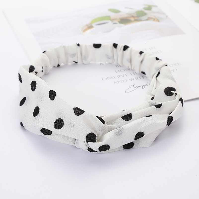 Korean Style Cross Headwear Women's Face Washing Sports Hairband Creative Hoop Hair Accessories