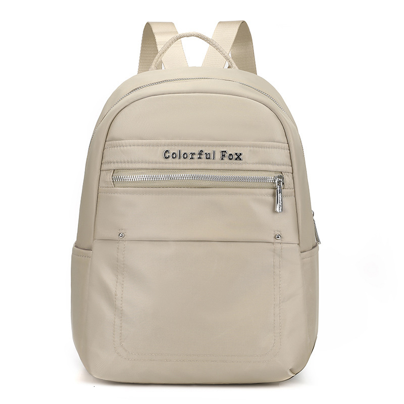 Colorful Fox New Women's Korean Style Fashion Trend Large Capacity Backpack Wear-resistant Student School Bag ddmymoon