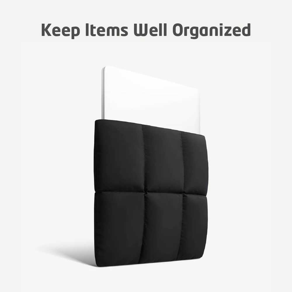 13 14 15 Inch Puffy Laptop Bag Waterproof Shockproof Lightweight Fluffy Notebook Sleeve Case for Book Air Xiaomi HP y250730