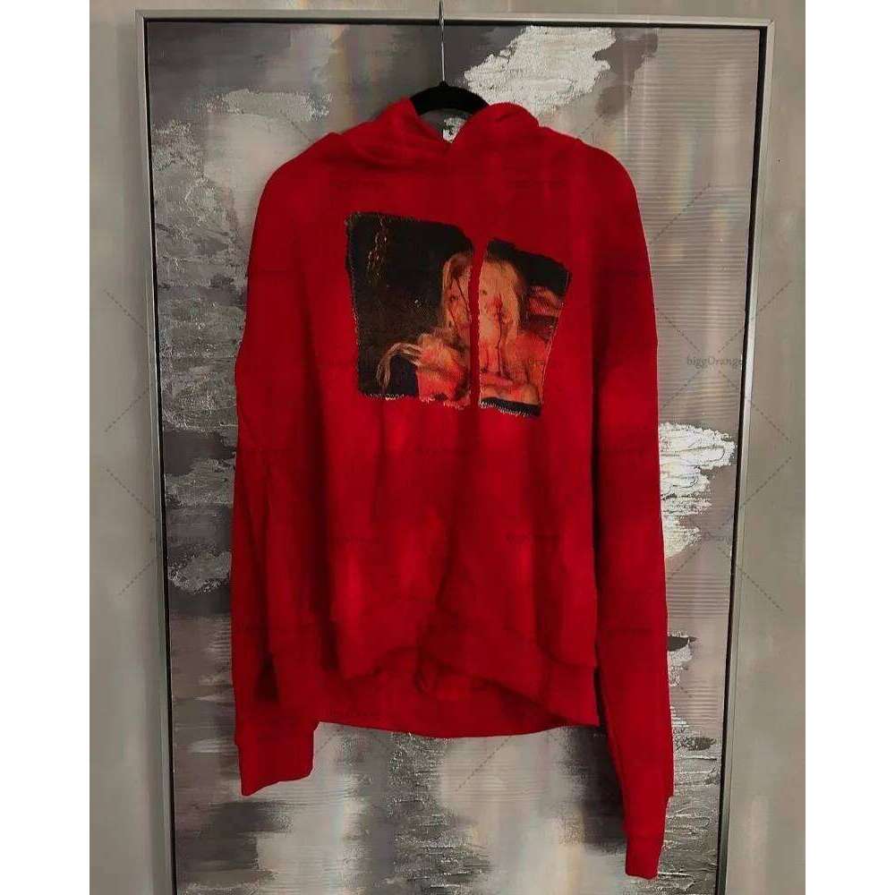New Gothic Punk Y2k Haruku Clothing American Retro Fashion High Street Sweatshirt Oversized Loose Versatile Zipper Hoodie Men