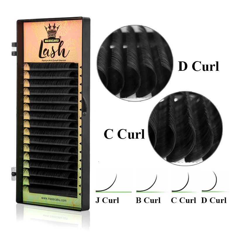 igh Quality 16Rovs 8-18m Length Faux Mink Eyelashes Individual Eyelash Lashes Soft Eyelash Extension False Eyelash Z250730