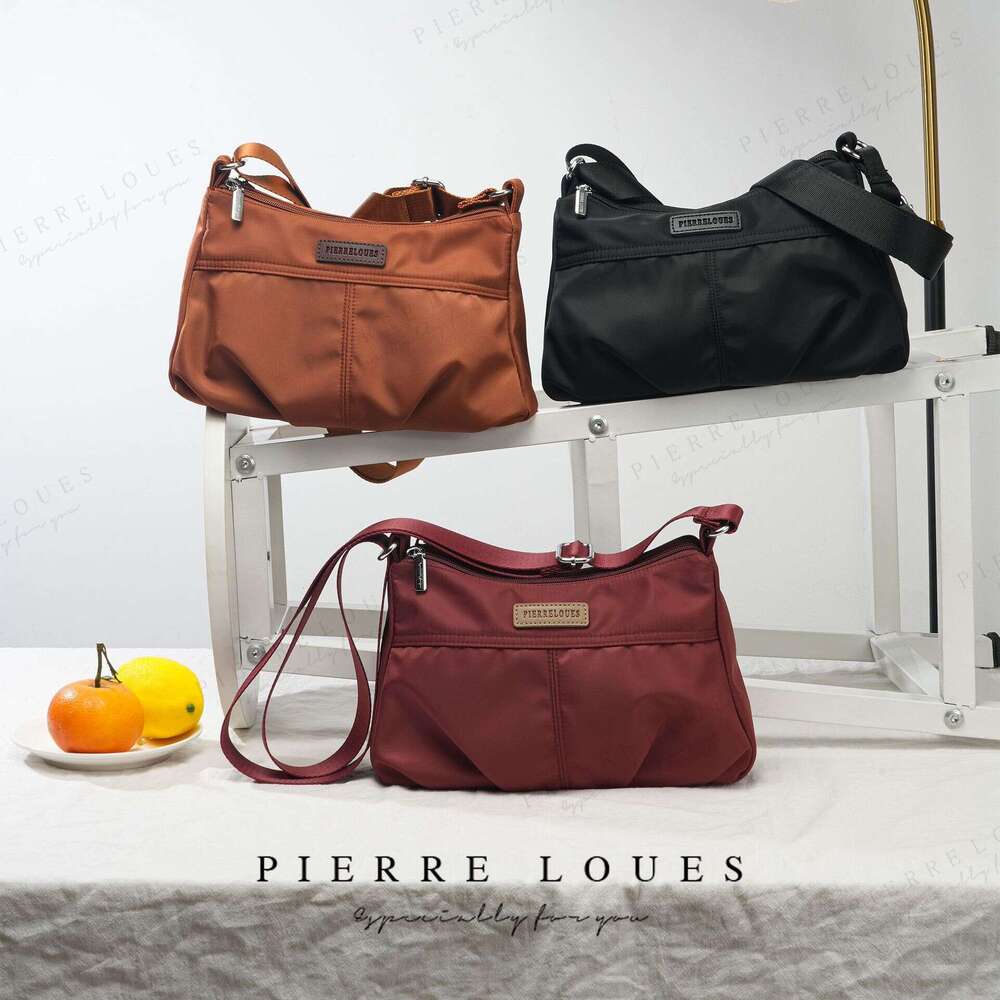 New Sports Wide Strap Oxford Cloth Crossbody Sense of Design Niche Minimalist Large Capacity Shoulder Bag