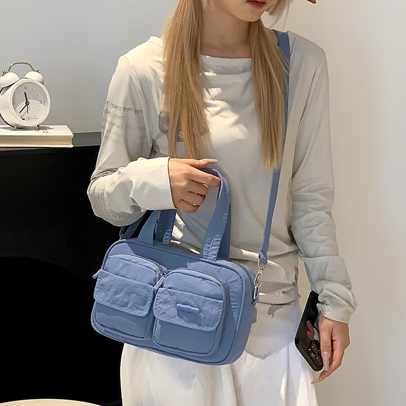 Colorful Fox Korean Version Ins New Fashion Versatile Single Shoulder Crossbody Multi-Pocket Handbag Work Bag ddmymoon