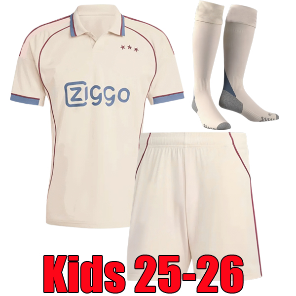 AFC kit Amsterdam Soccer Jerseys 26 Retro Kits maillot Ajaox football shirts 2025 2026 Kids aax bob marley St one Isl and uniforms